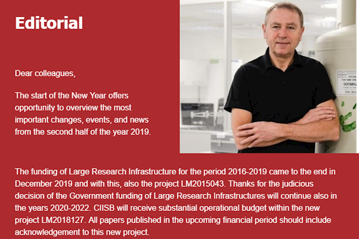 Newsletter CIISB January 2020