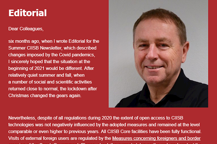 Newsletter CIISB February 2021